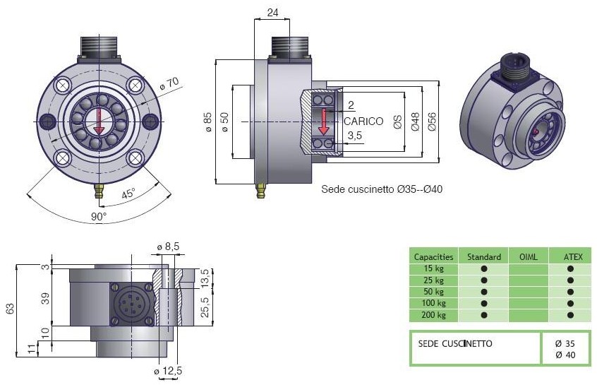 意大利NBC EC稱(chēng)重傳感器 意大利NBC EC稱(chēng)重傳感器
